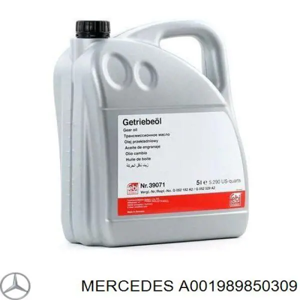 A001989850309 Mercedes óleo de transmissão