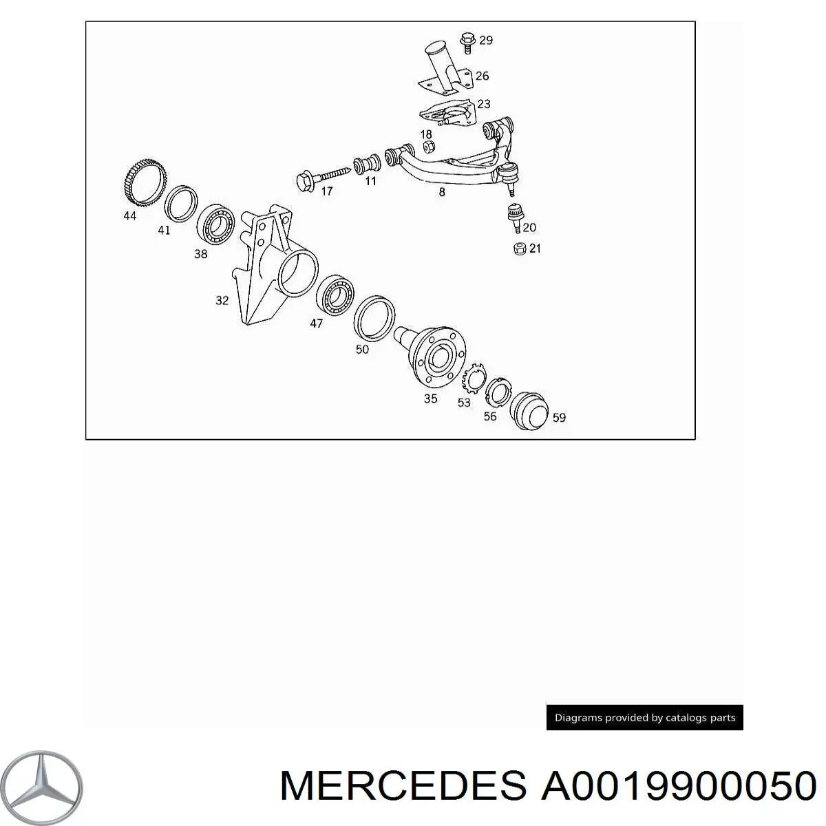  A0019900050 Mercedes