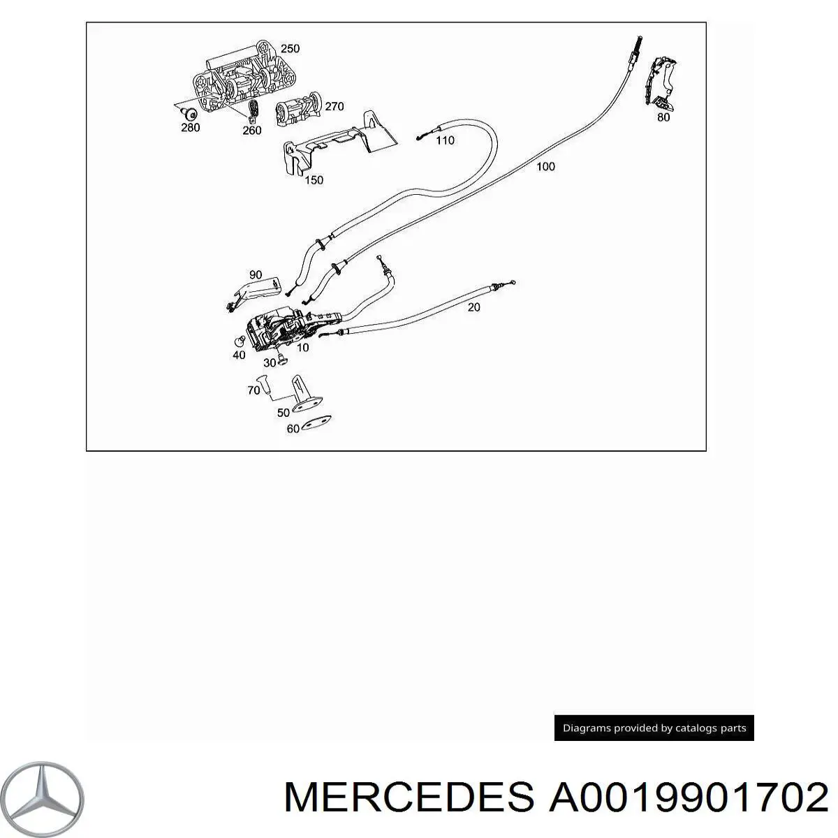  A0019901002 Mercedes