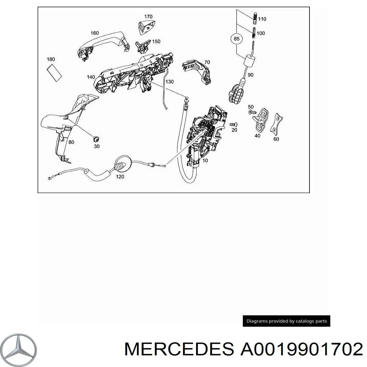  Mercedes A0019901002 цена, от 1.45 USD