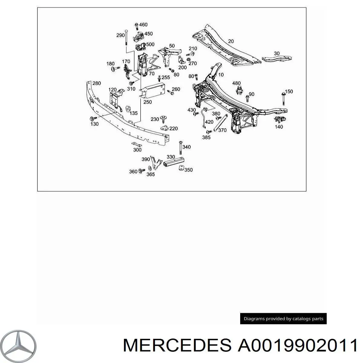  Mercedes A0019902011 цена, от 6.50 USD