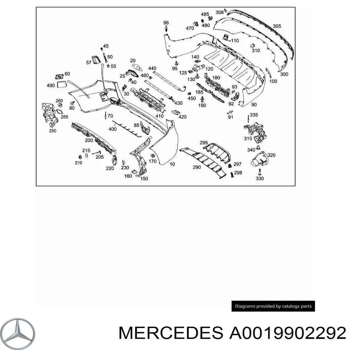  Mercedes 0019902292