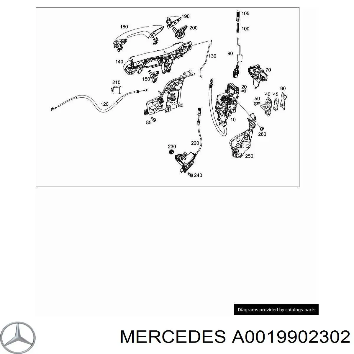 A0019902302 Mercedes 