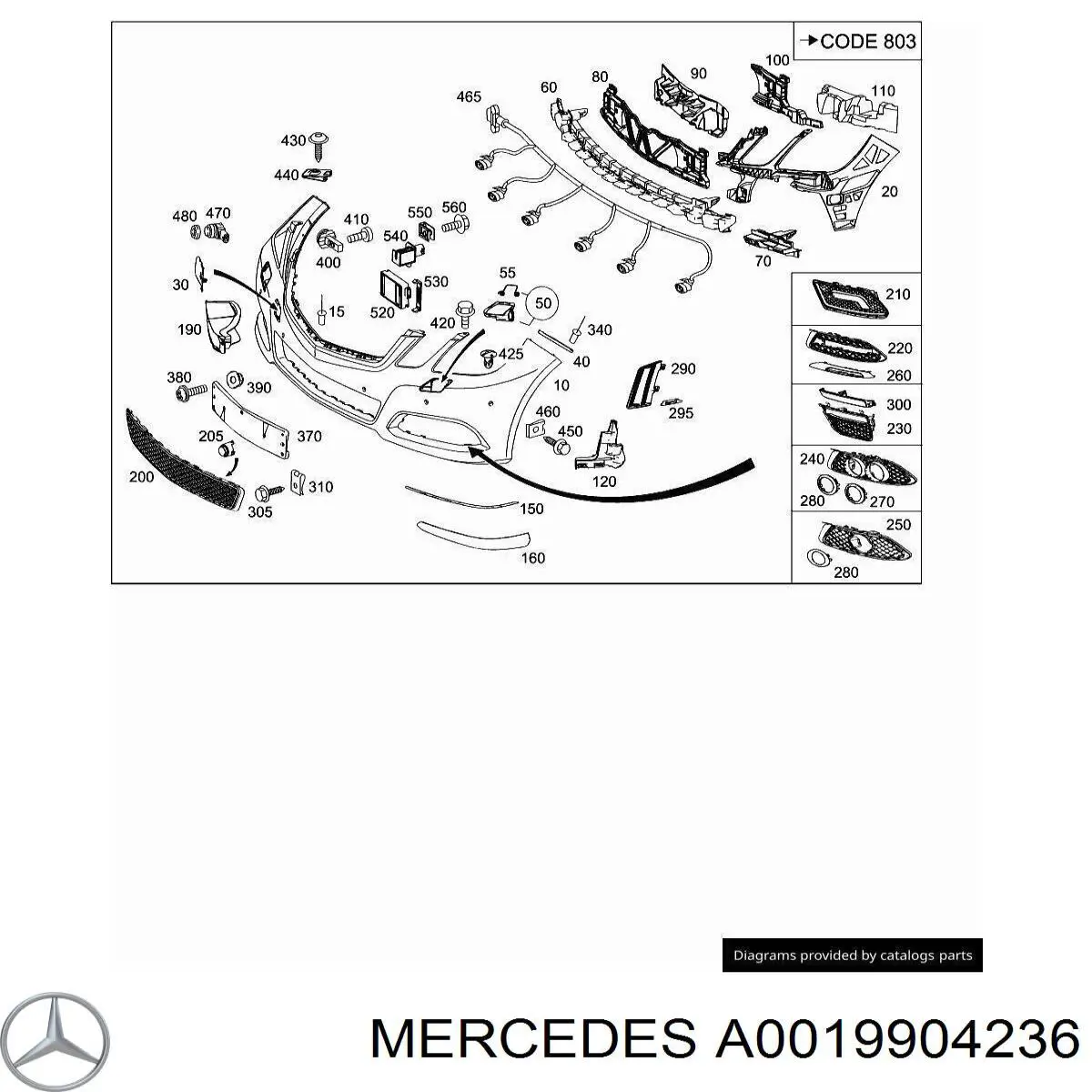 A2029900021 Mercedes 