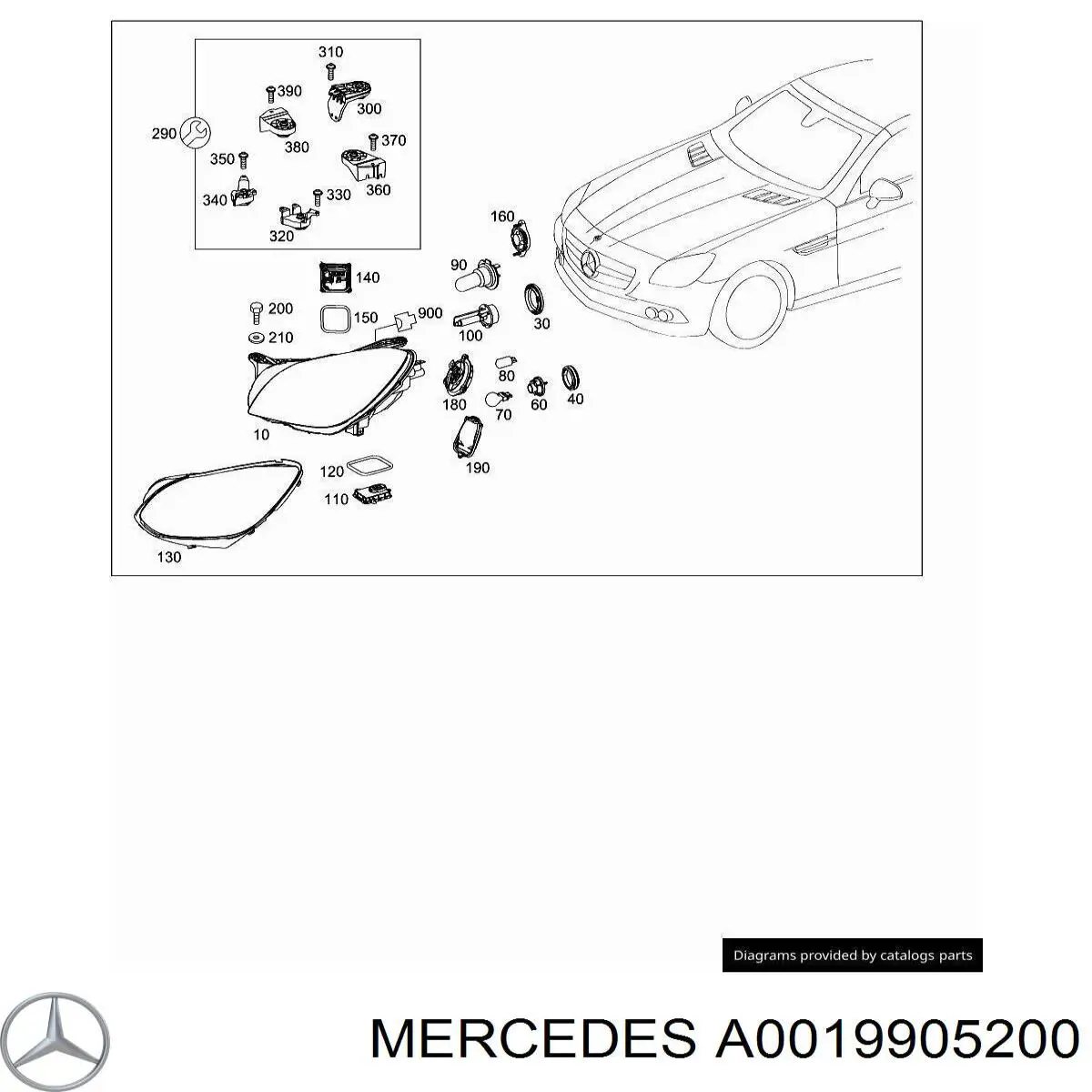  A0019905200 Mercedes