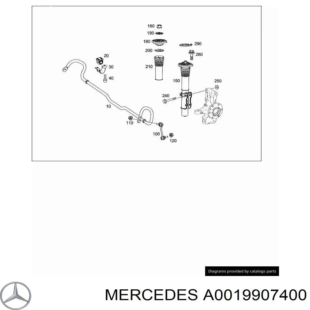  A0019907400 Mercedes