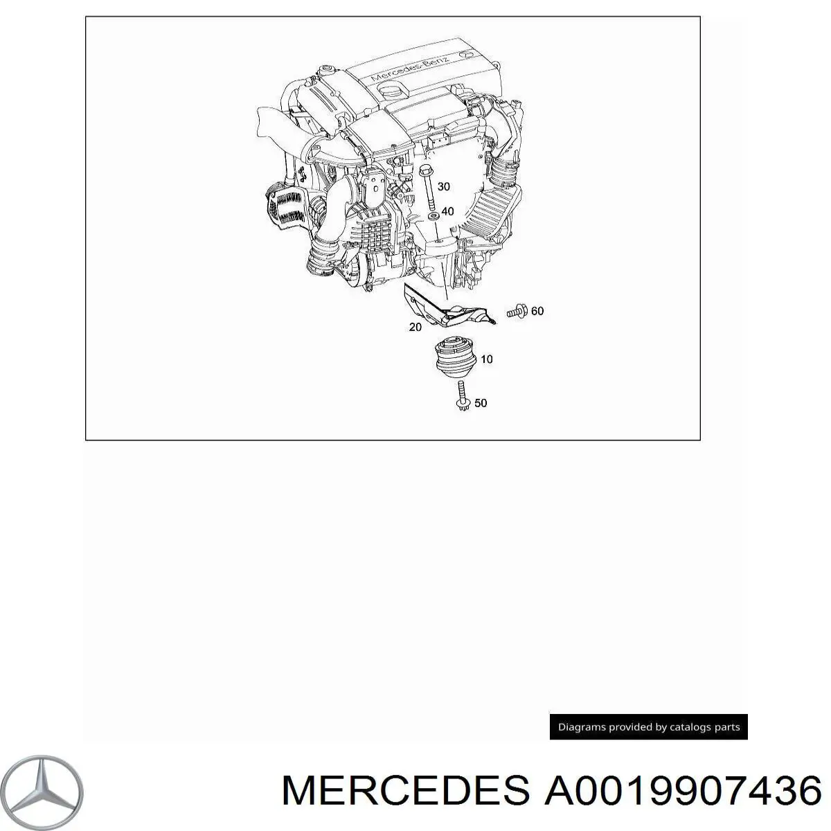  0019907436 Mercedes