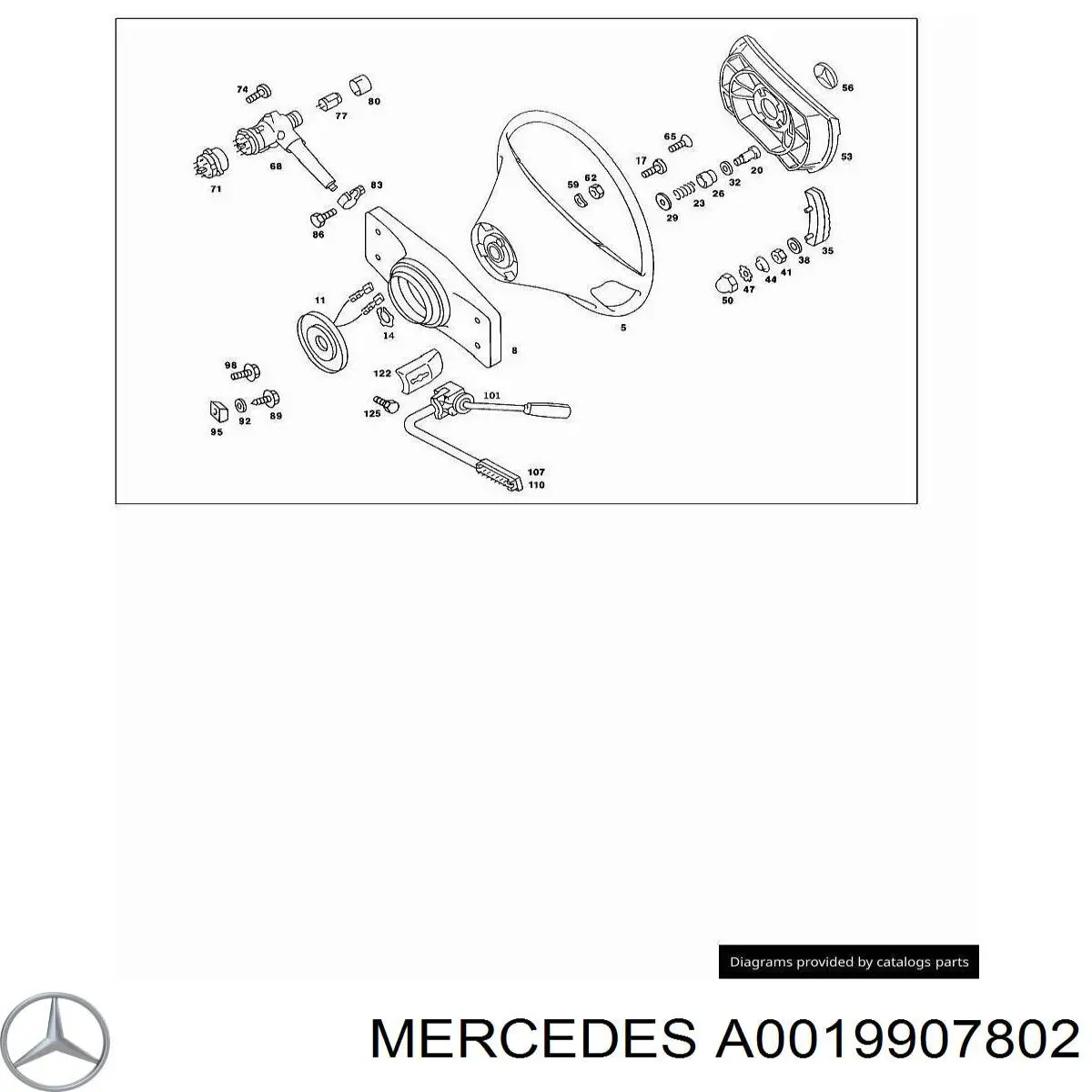  Mercedes A0019907802 цена, от 6.63 USD