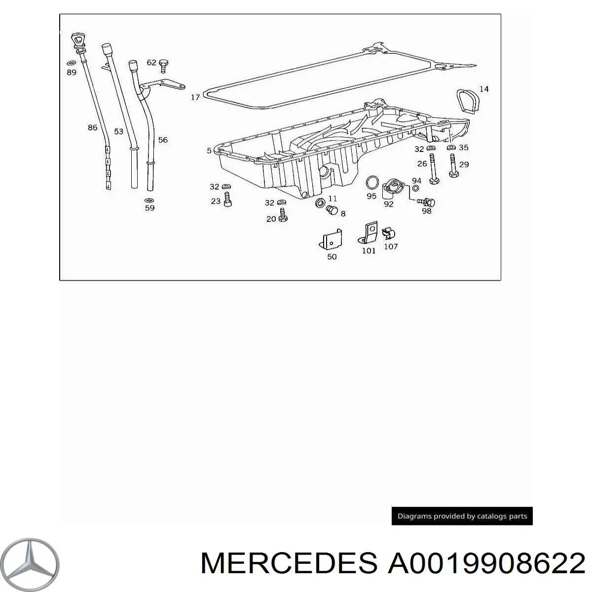  Mercedes A0019908622 цена, от 0.26 USD