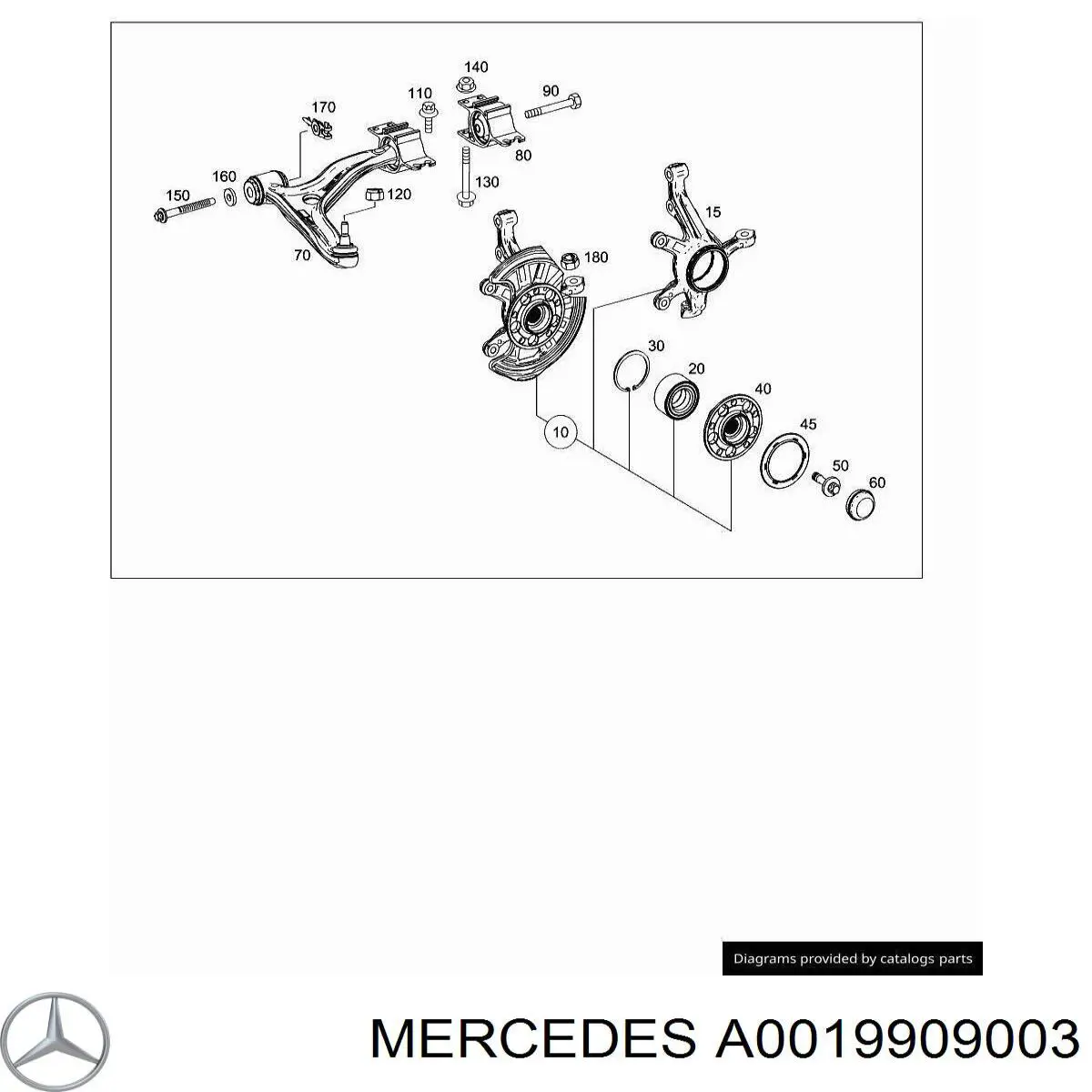  A0019909003 Mercedes