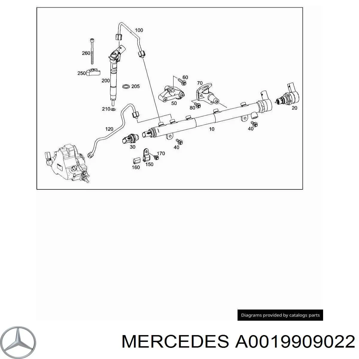  0029907222 Mercedes