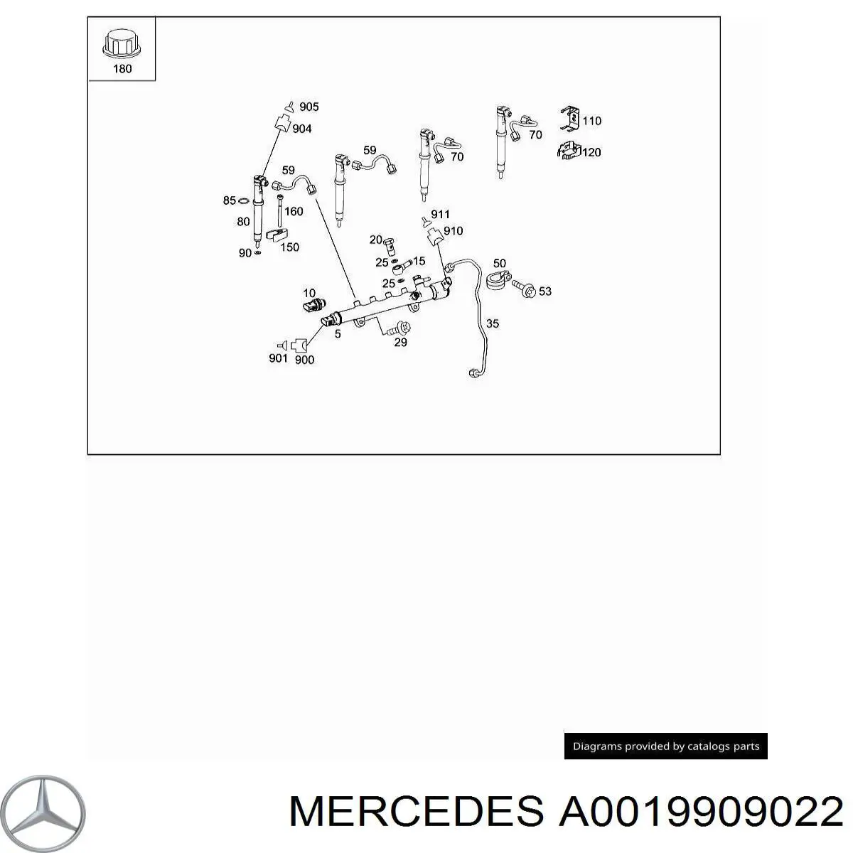  Mercedes 0029907222 цена, от 2.67 USD