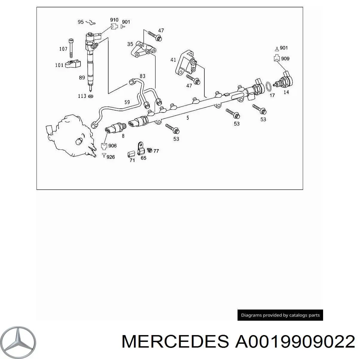 Купить 0029907222 Mercedes 