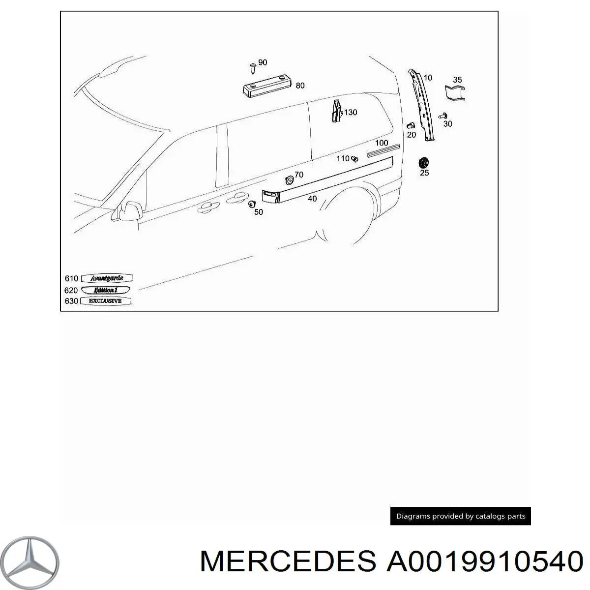  001991054064 Mercedes