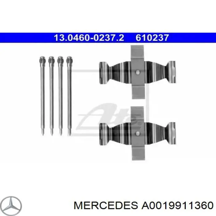 A0019911360 Mercedes 