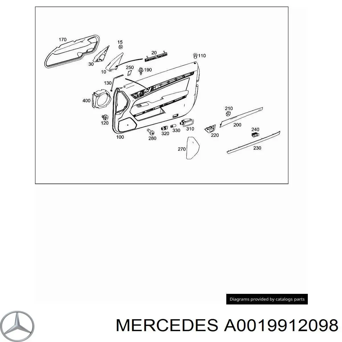 A0019912098 Mercedes 