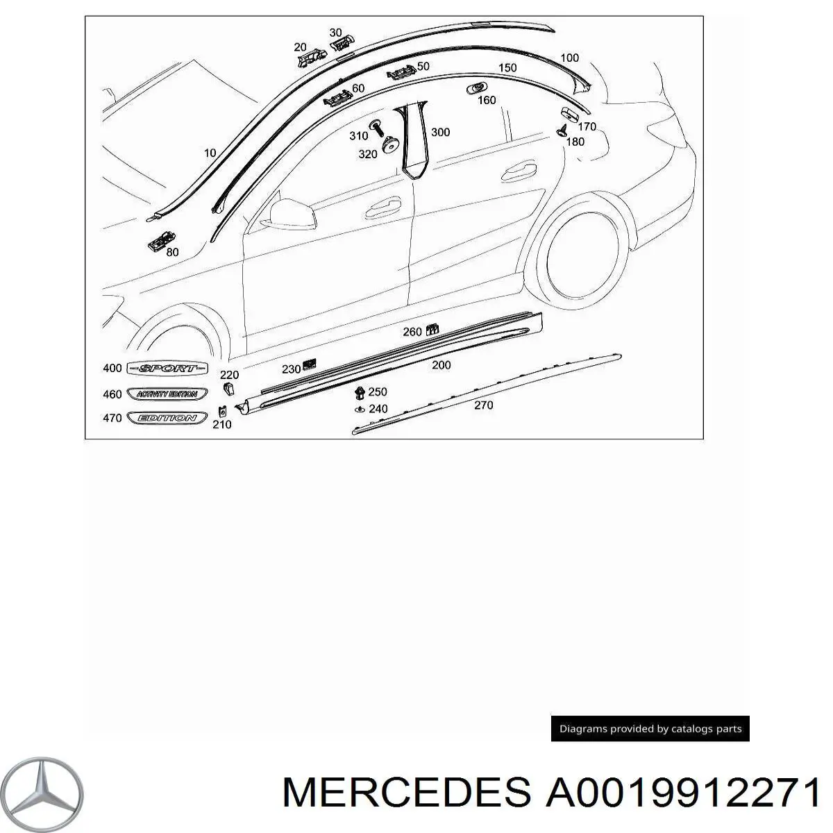 A0019912271 Mercedes 