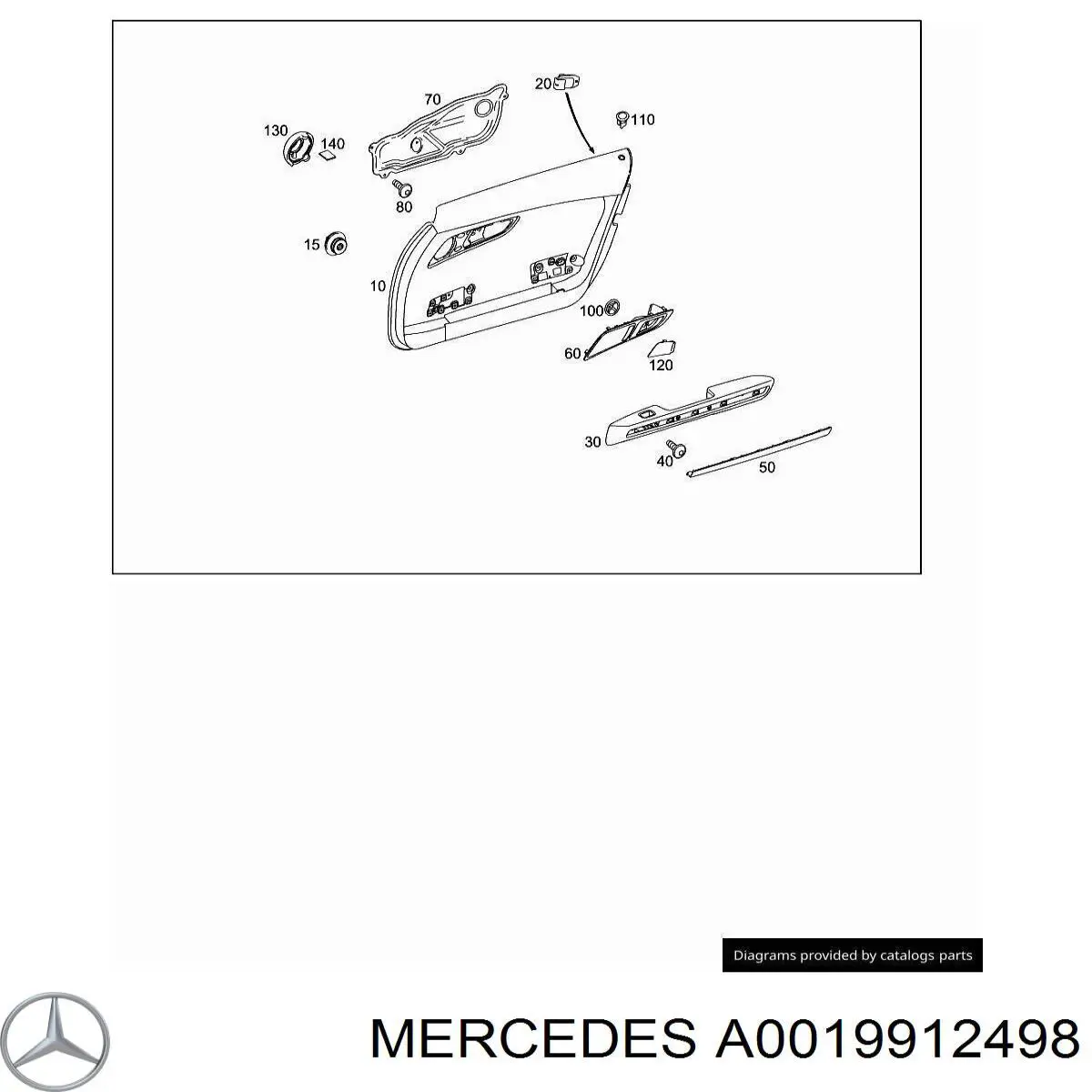  Mercedes A0019912498 цена, от 5.16 USD