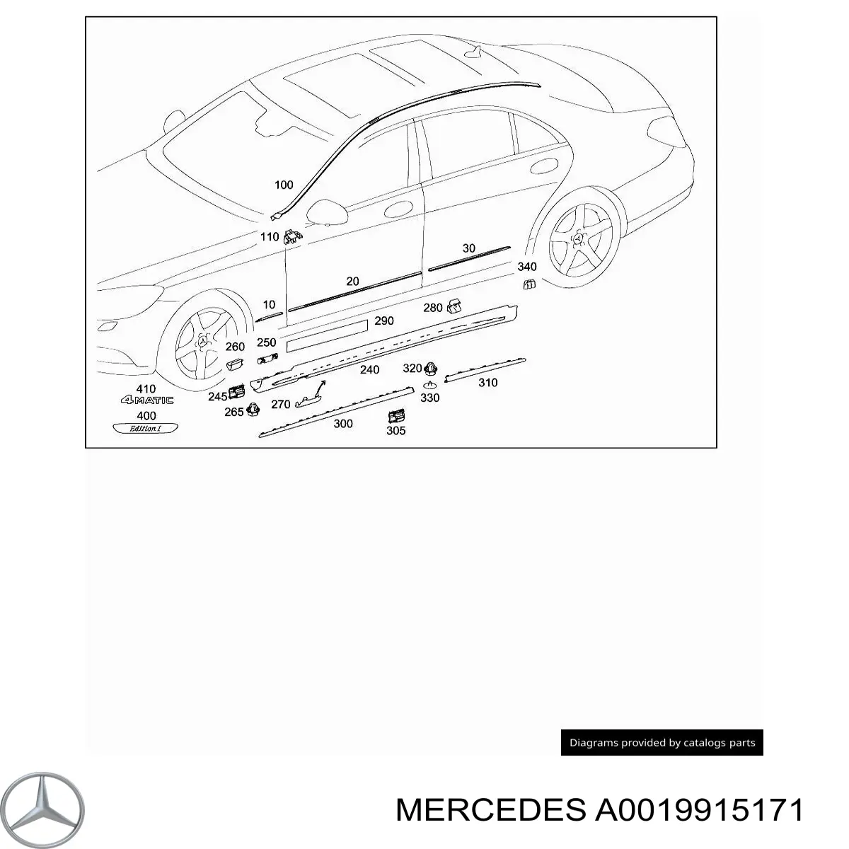 A0019915171 Mercedes 