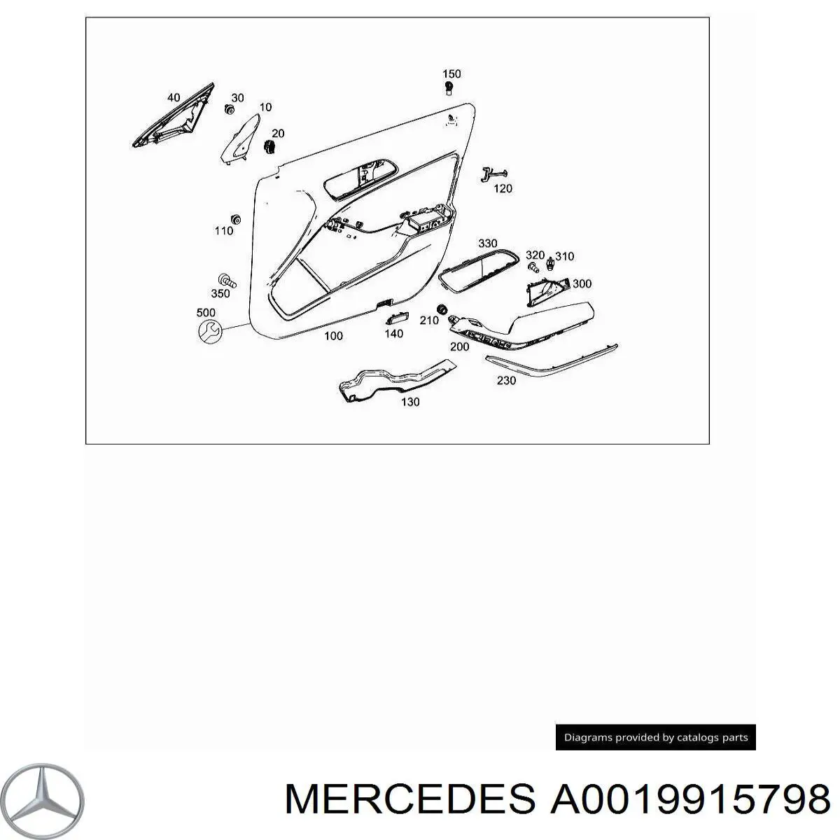 A0009910498 Mercedes 