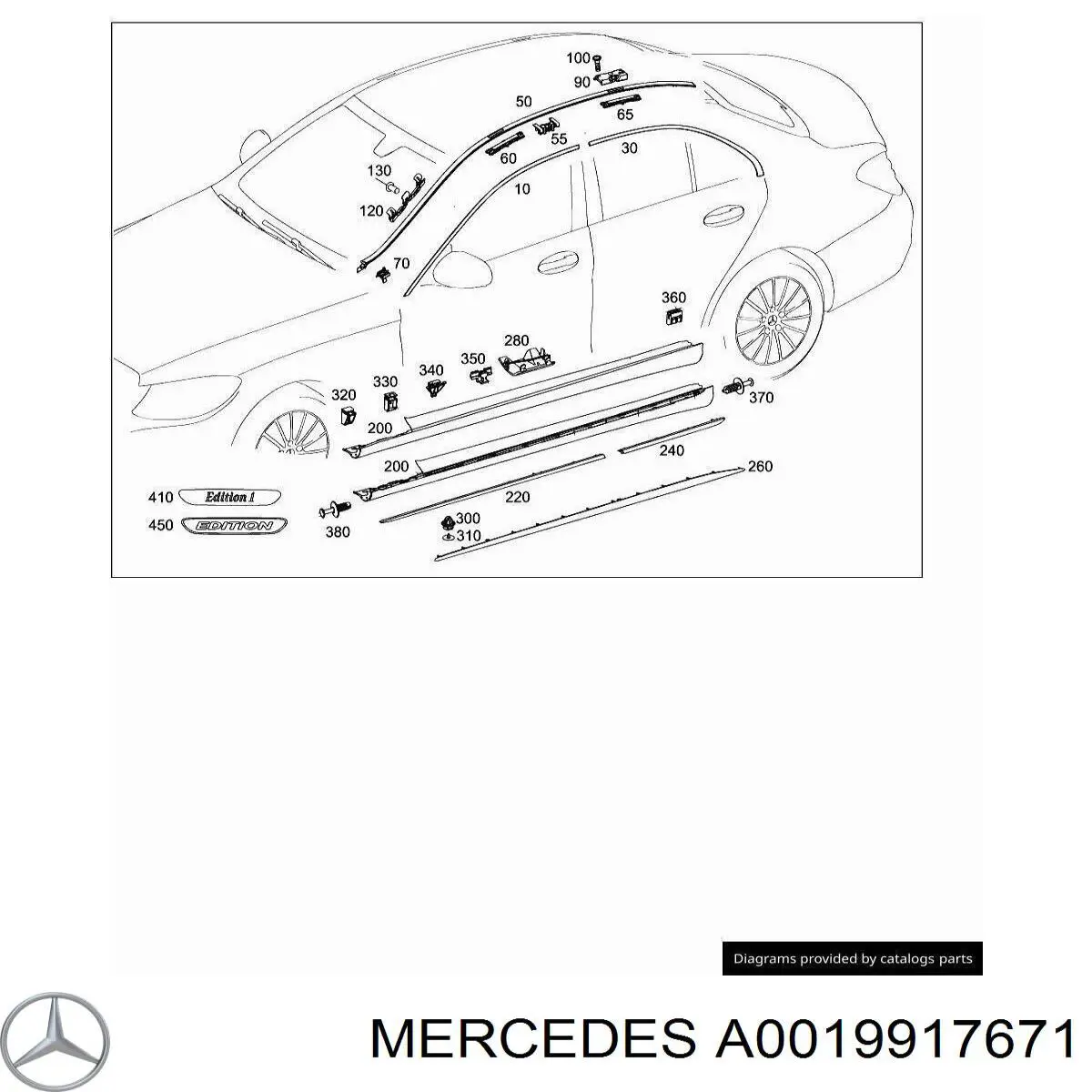  0019917671 Mercedes