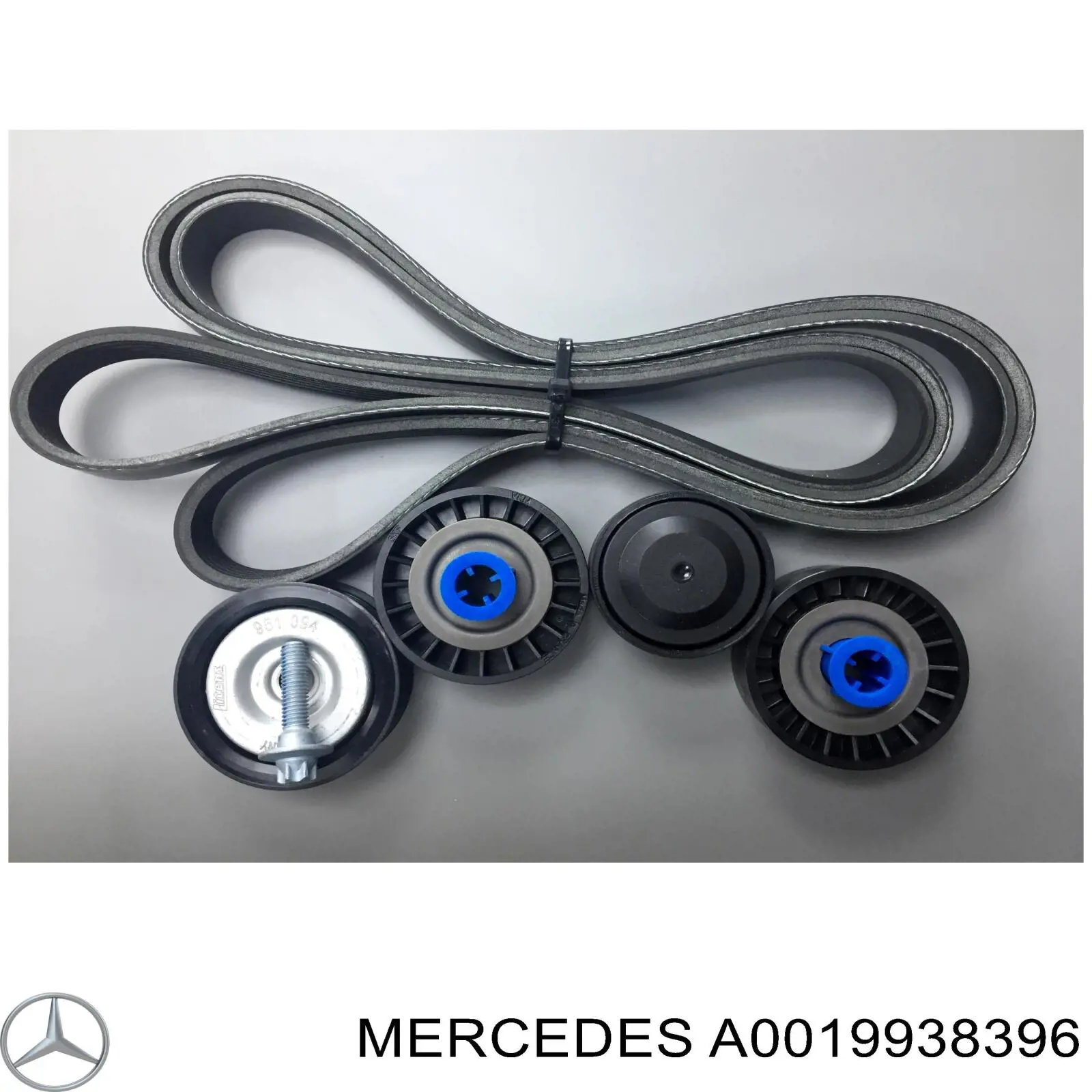 A0019938396 Mercedes correia dos conjuntos de transmissão