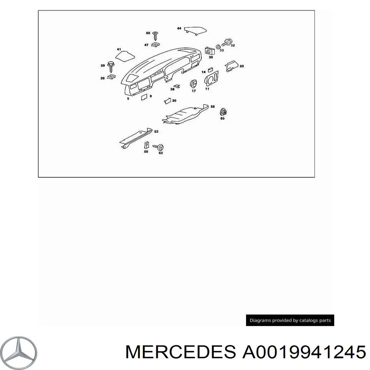  A0019941245 Mercedes