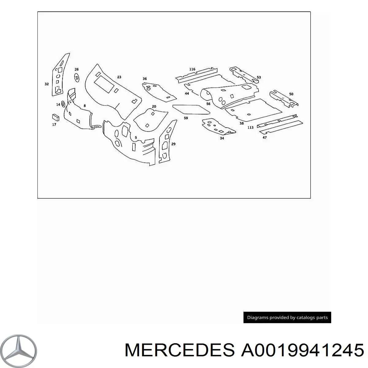 Пистон (клип) крепления обшивки двери MAK 15470 цена, от 0.57 USD