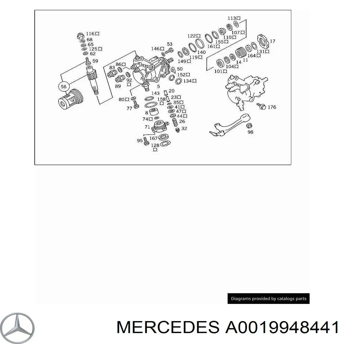  Mercedes 0019948441 цена, от 1.36 USD