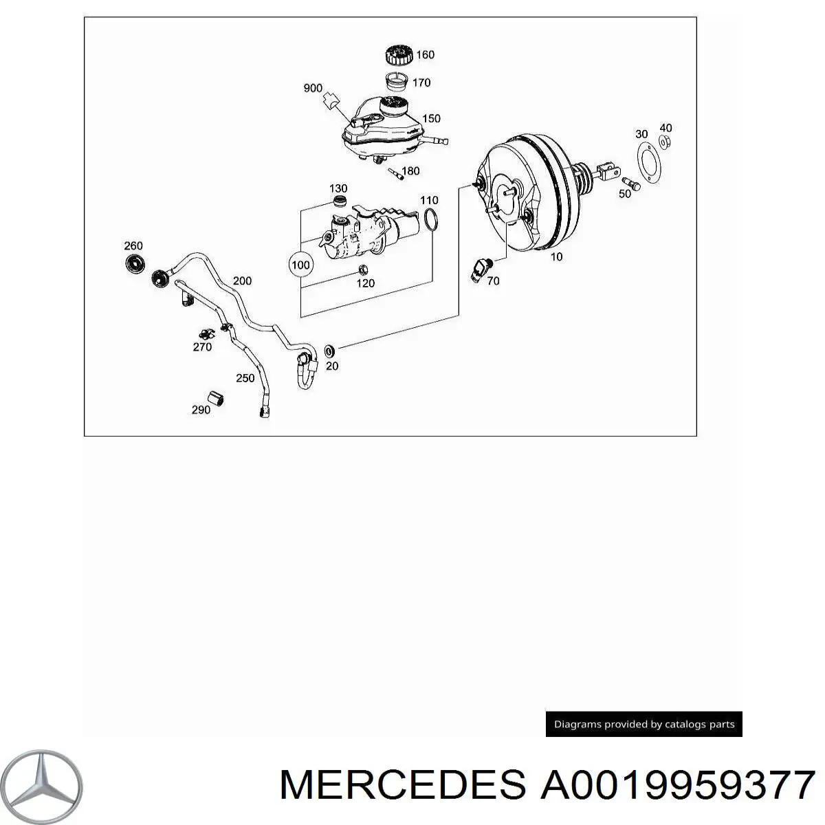  Mercedes A0019959377 цена, от 1.58 USD