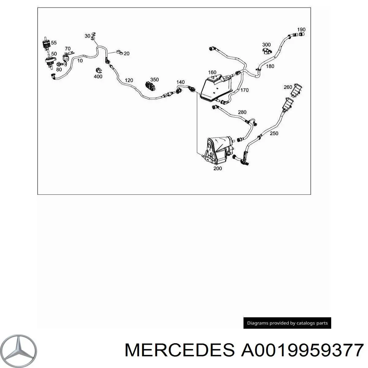 Купить A0019959377 Mercedes 