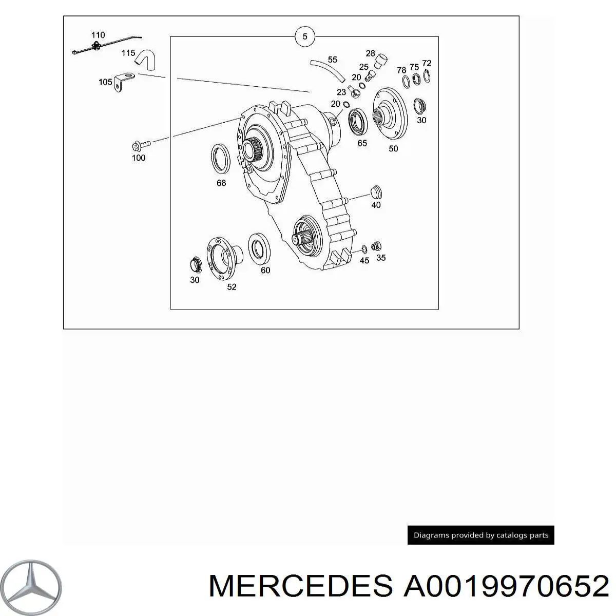  Mercedes A0019970652 цена, от 1.67 USD