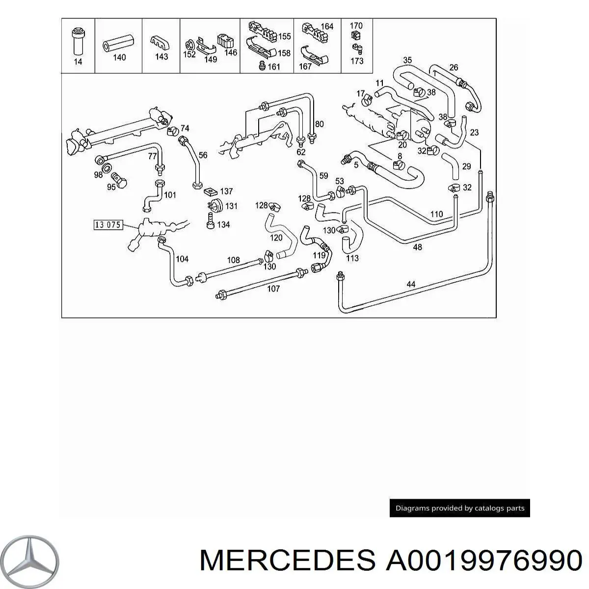  A0019976990 Mercedes