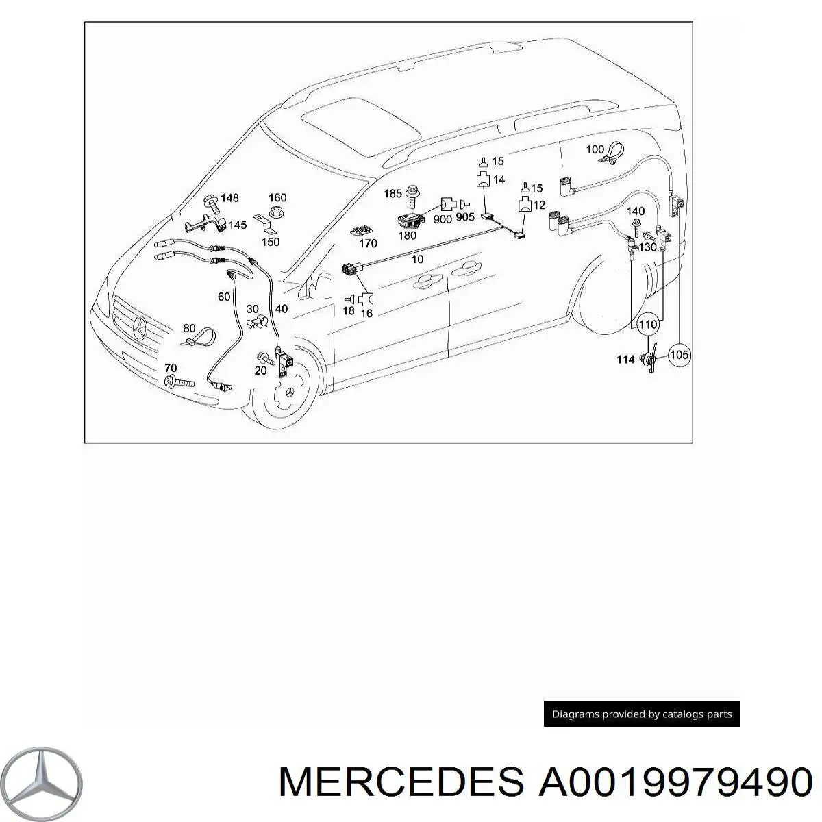  A0019979490 Mercedes