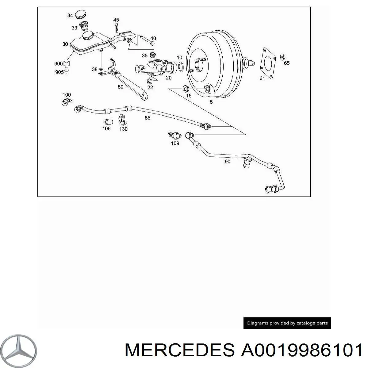  0019986101 Mercedes