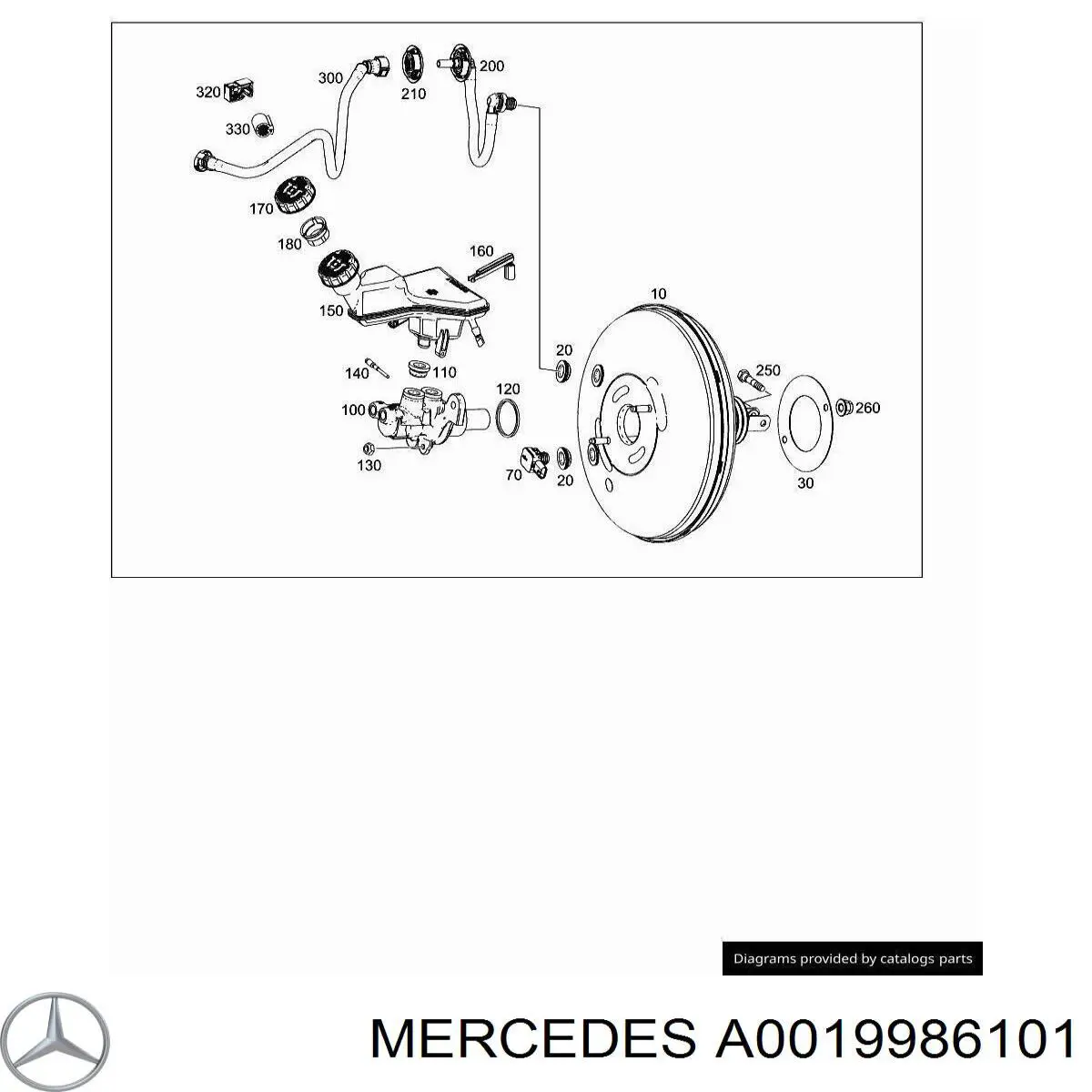  Mercedes 0019986101 цена, от 9.10 USD