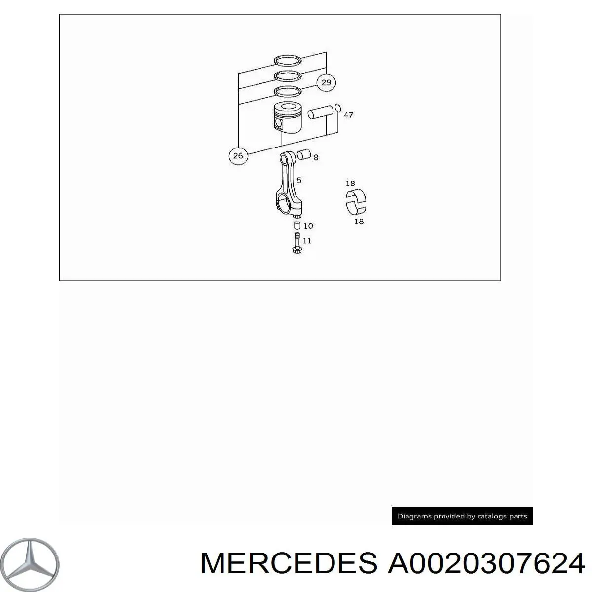  A0020307624 Mercedes