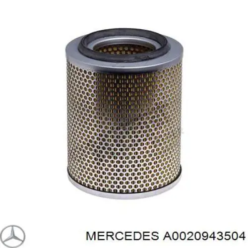 Воздушный фильтр A0020943504 Mercedes