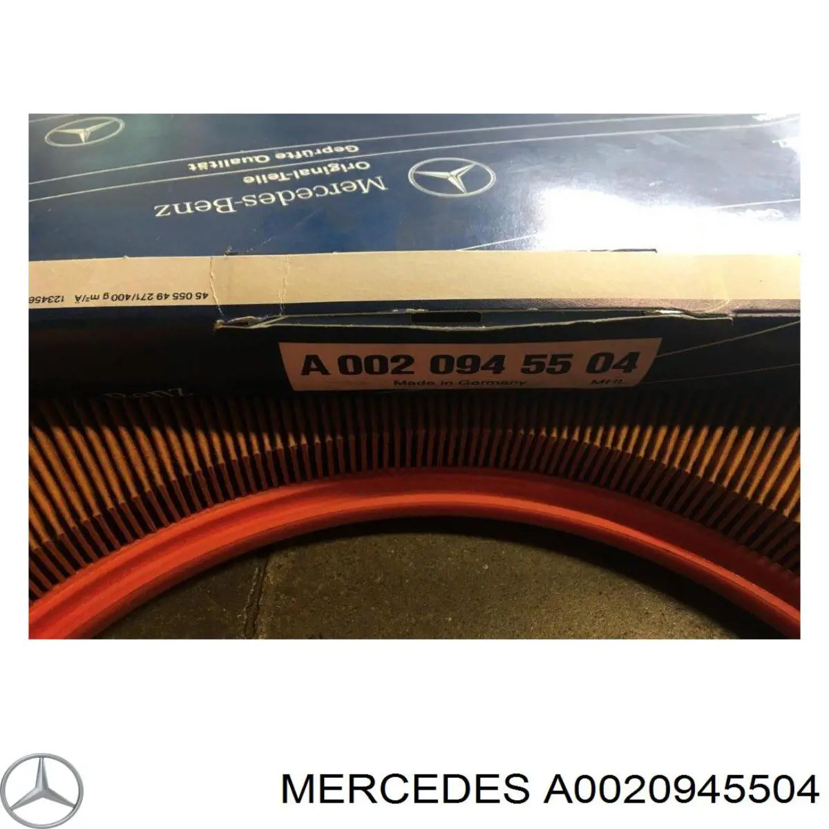 Элемент воздушного фильтра Mercedes A0020945504 цена, от 6.72 USD