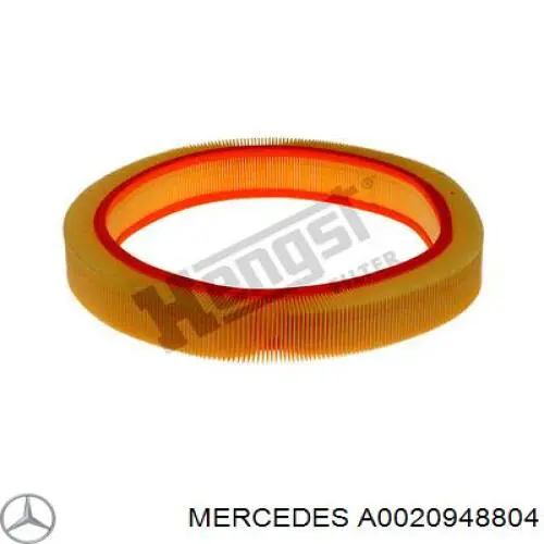 A0020948804 Mercedes воздушный фильтр