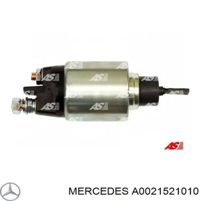 A0021521010 Mercedes relê retrator do motor de arranco