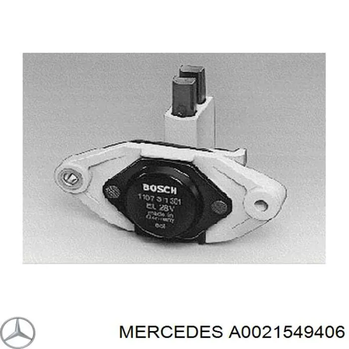 A0021549406 Mercedes реле-регулятор генератора (реле зарядки)