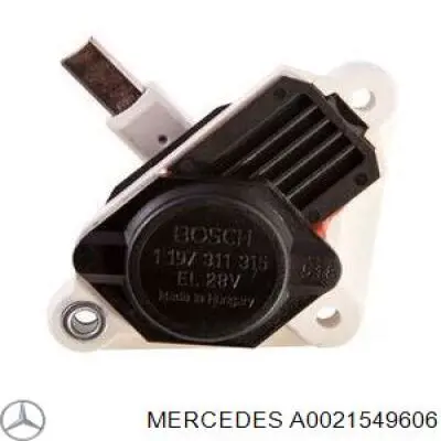 A0021549606 Mercedes реле-регулятор генератора (реле зарядки)