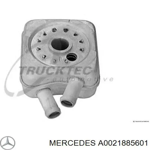 Радиатор масляный (холодильник), под фильтром Mercedes A0021885601 цена, от 21.98 USD