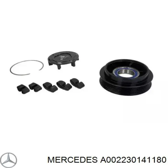 Компрессор системы кондиционирования Mercedes A002230141180 цена, от 197.52 USD