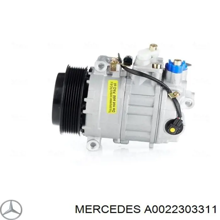 Компрессор кондиционера A0022303311 Mercedes