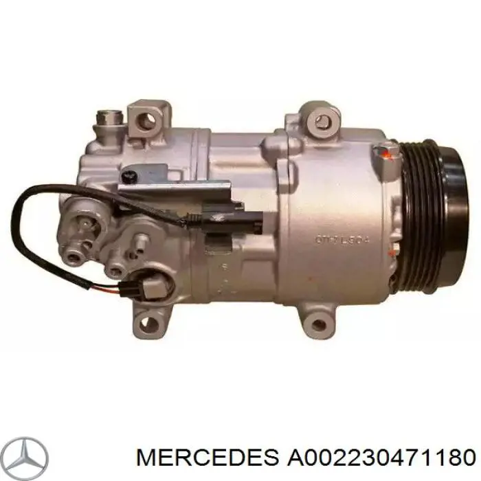 Компрессор кондиционера A002230471180 Mercedes