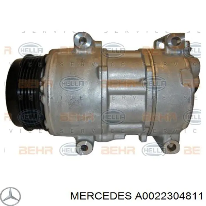 Компрессор системы кондиционирования Mercedes A0022304811 цена, от 179.74 USD