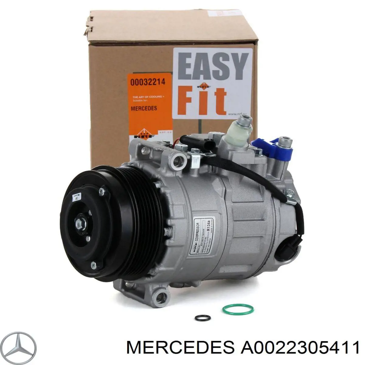 Компрессор кондиционера A0022305411 Mercedes