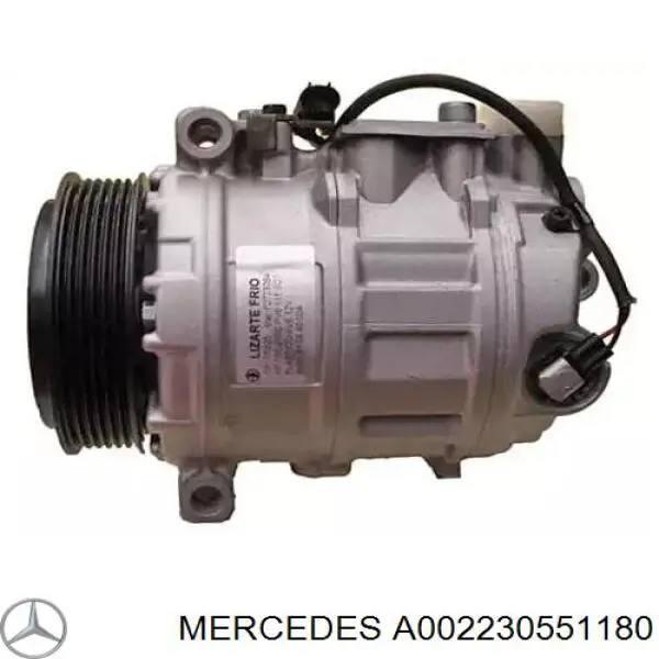 Компрессор кондиционера A002230551180 Mercedes